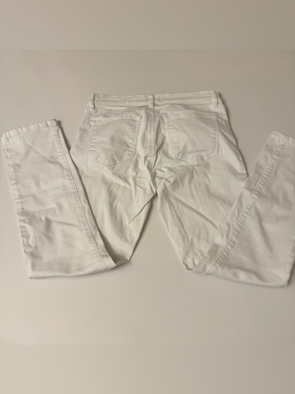 Loft Women's White Modern Skinny Crop Jeans Size 4 - Picture 2 of 6